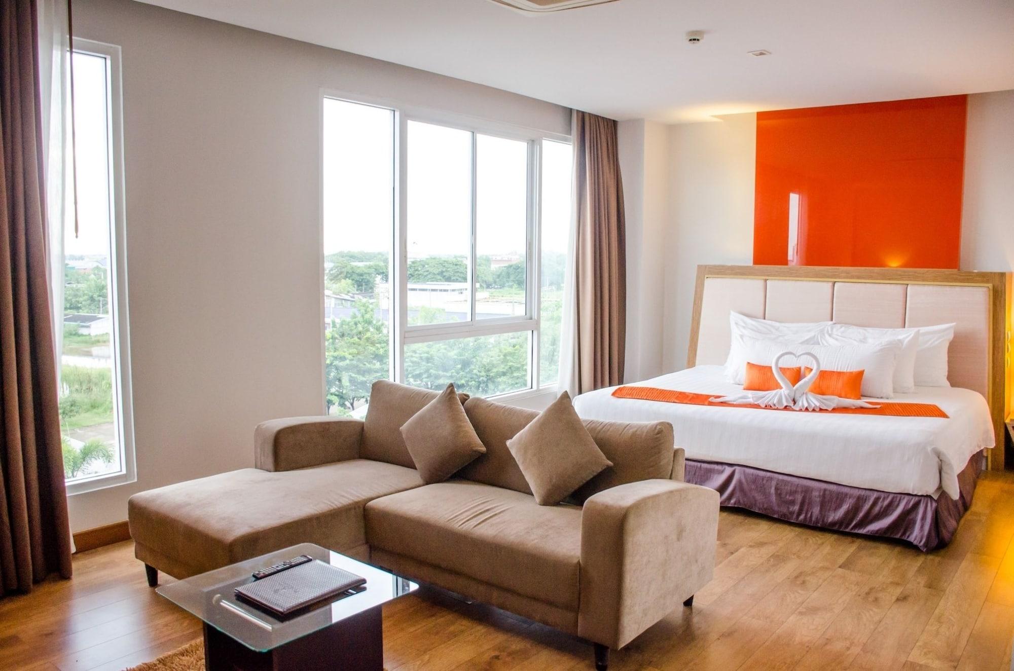 Prajaktra Design Hotel Удон-Тхани Экстерьер фото